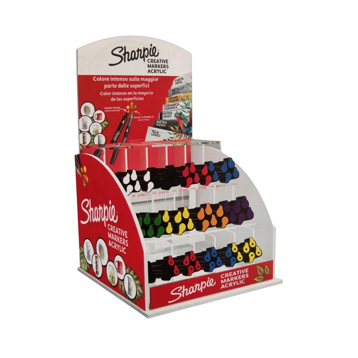 Esp. sharpie da banco 72 sharpie acrylic marker