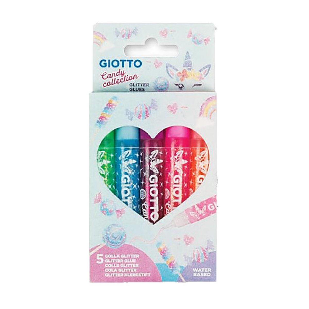 Giottto glitter glues candy collection cf5