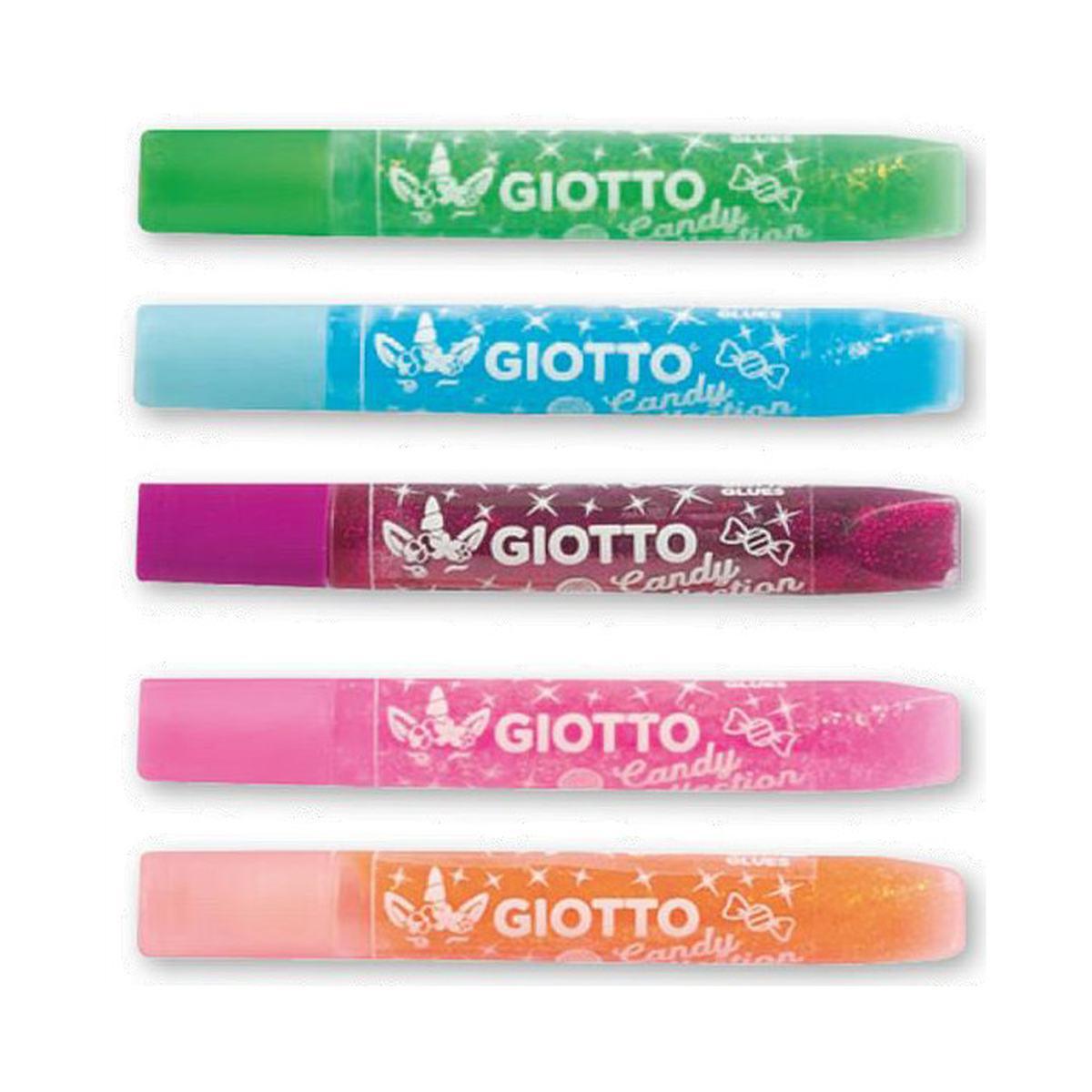 Giottto glitter glues candy collection cf5