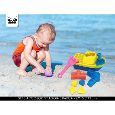 Set 8 accessori spiaggia e barca