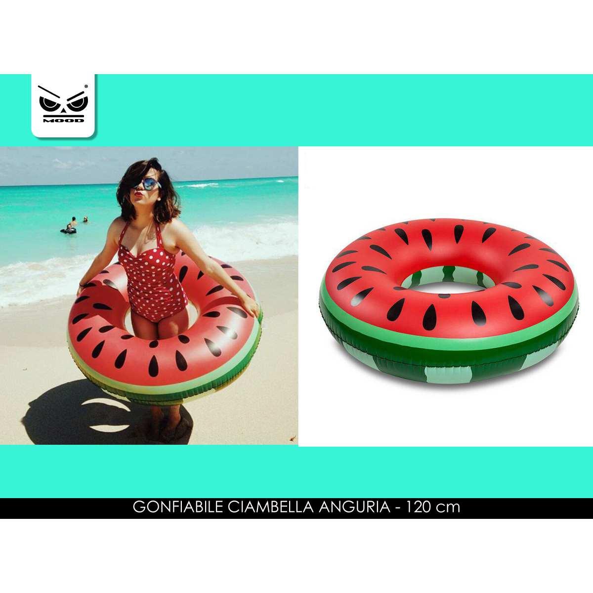 Gonfiabile ciambella  anguria 120 cm