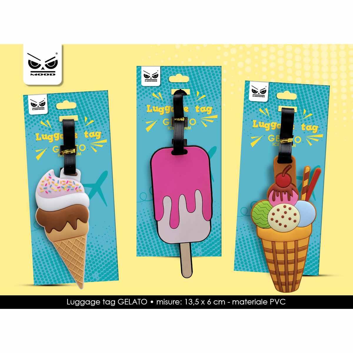 Luggage tag gelato