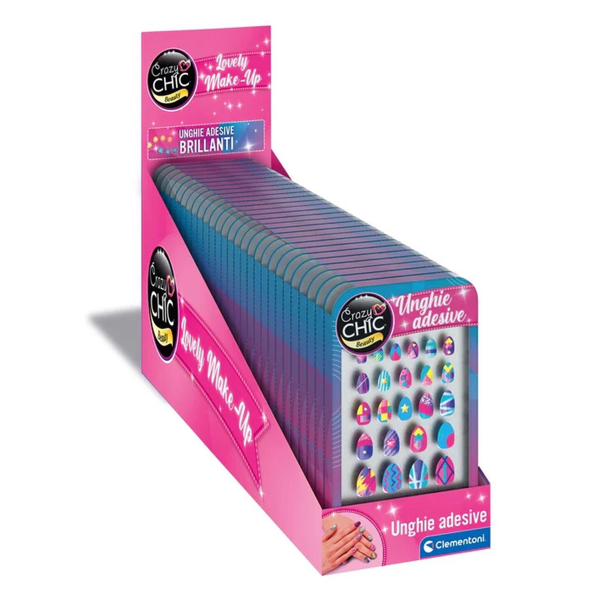 Unghie adesive glamour brillanti