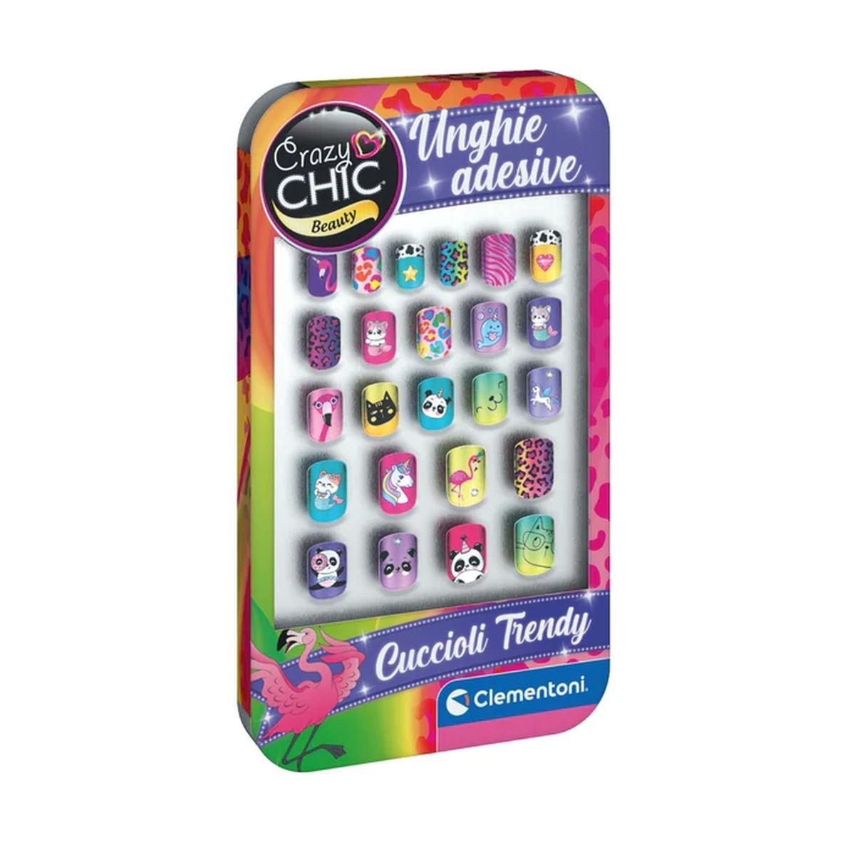 Unghie adesive cuccioli trendy