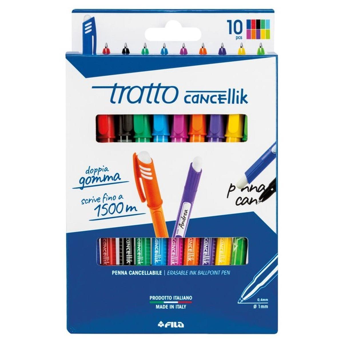 Tratto cancellik cf10 pz assortiti