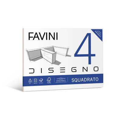 Blocco favini 4 disegno 33x48 squadrato 220gr 20fg