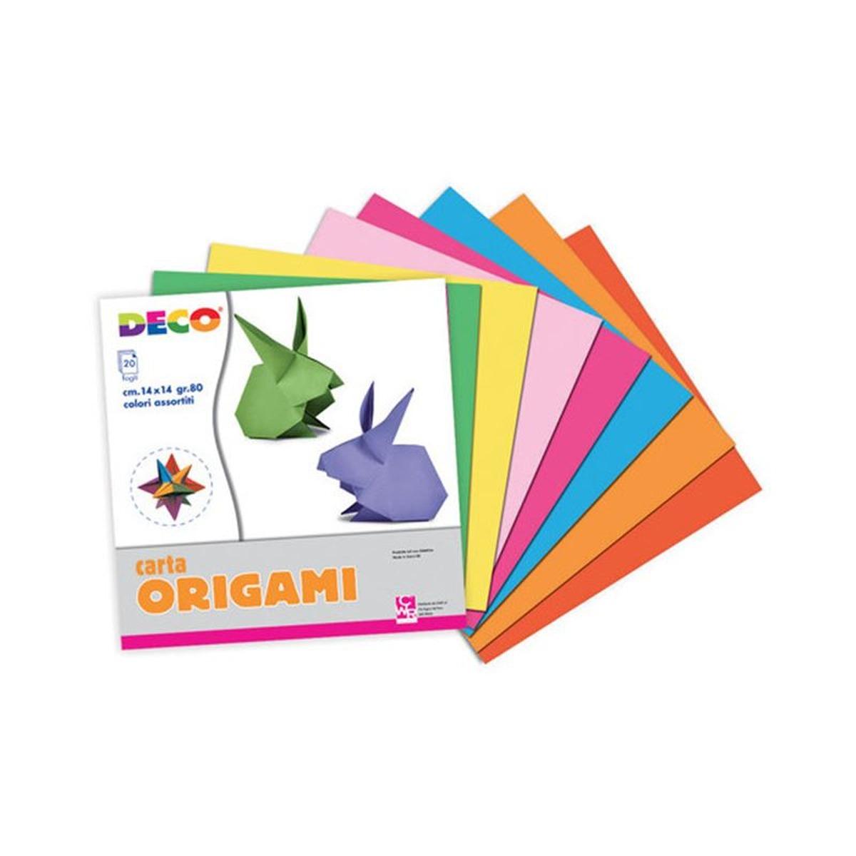 Carta origami 14x14 20fg ass.