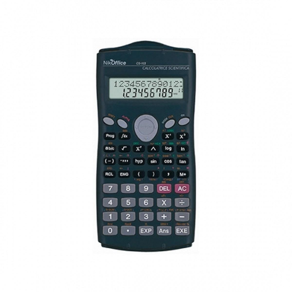 Calcolatrice scientif 10+2 digits cs-103