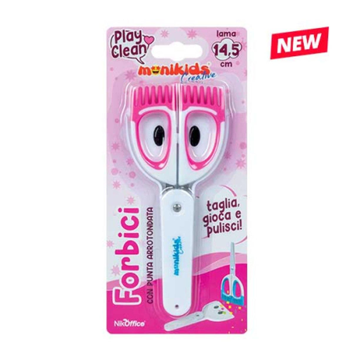 FORBICE 14,5cm PLAY CLEAN BLISTER CF. 12