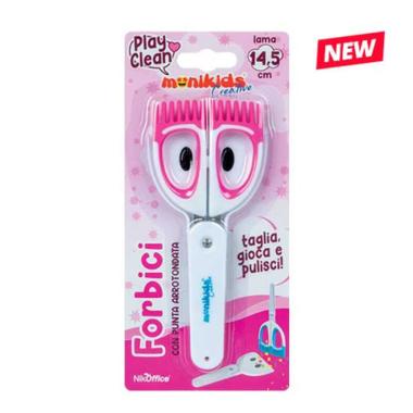 FORBICE 14,5cm PLAY CLEAN BLISTER CF. 12