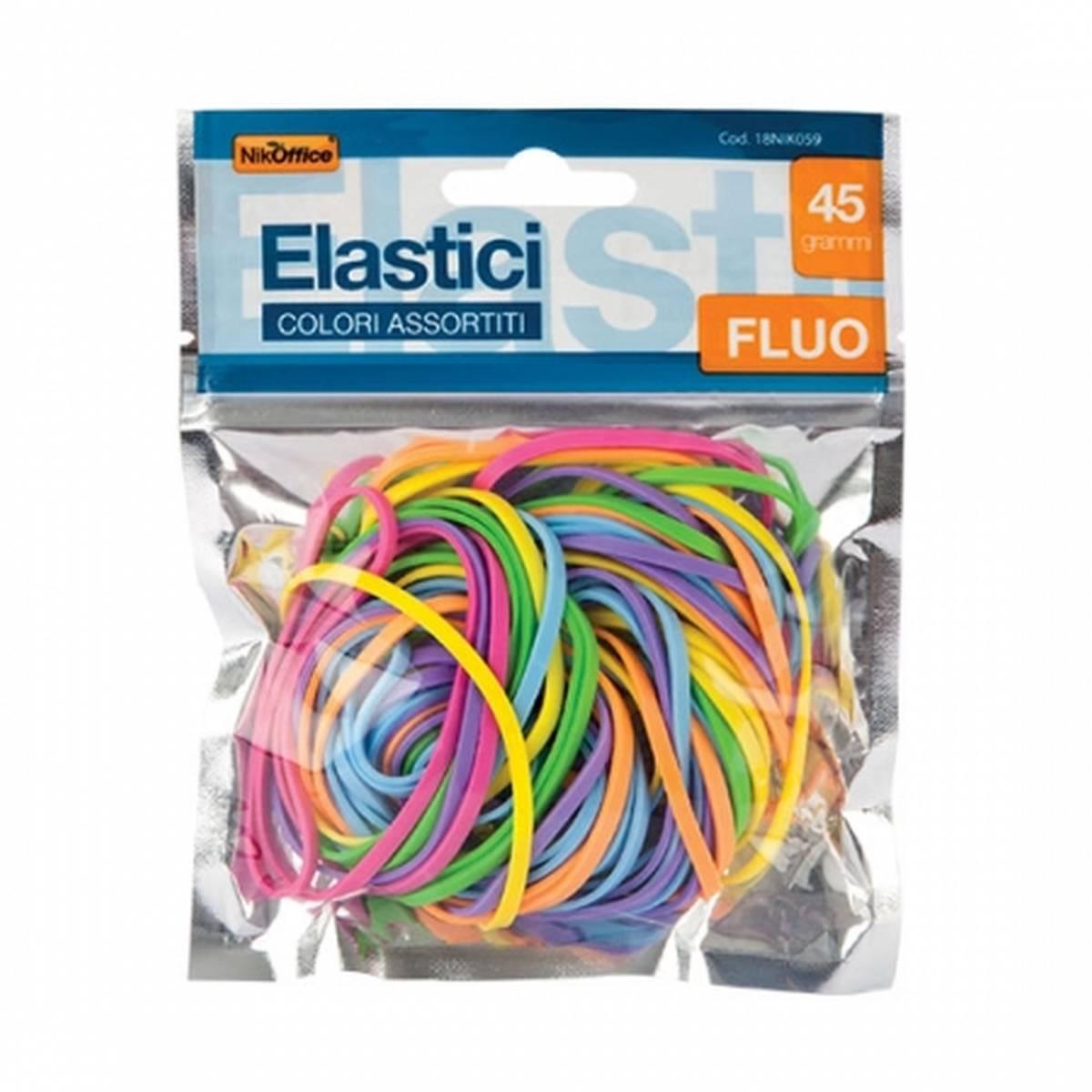 ELASTICI FLUO ASS 45gr 70pz
