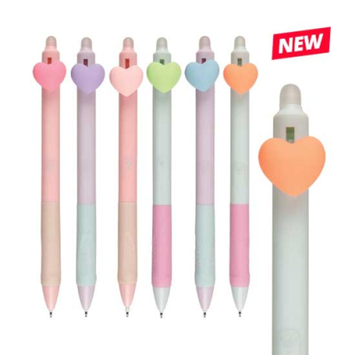 Penne cancellabili click love heart cf36