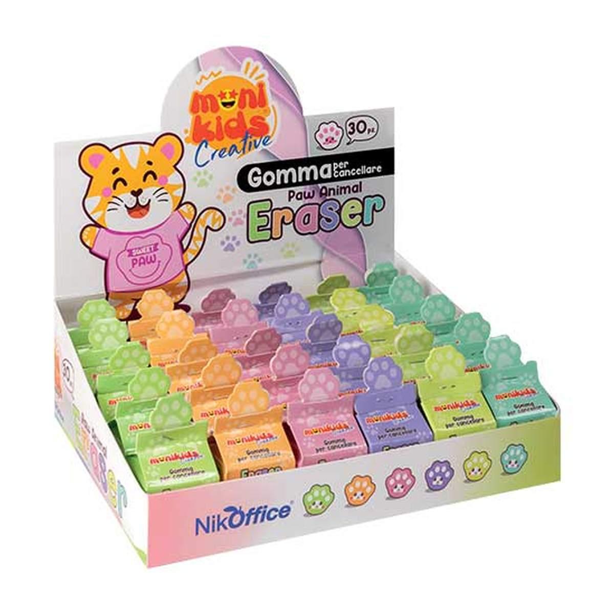 Gomma paw animal box milk cf 30