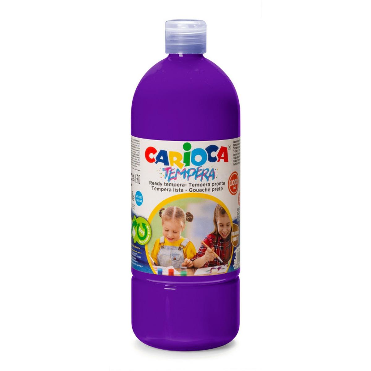 Carioca tempera pronta 1000ml viola