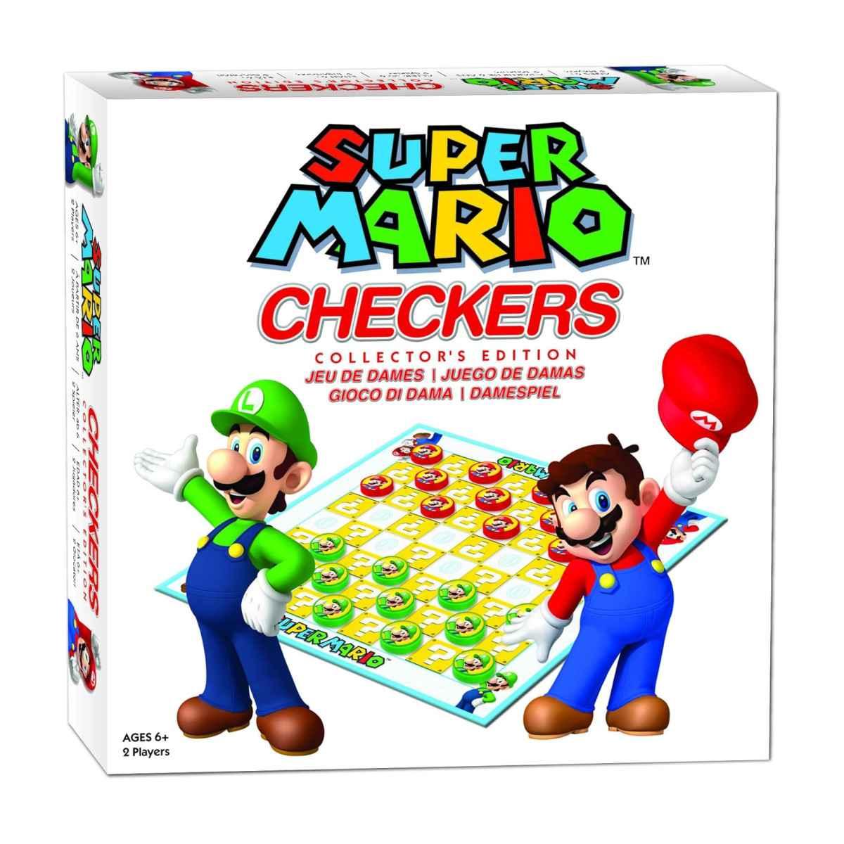 Super mario checkers