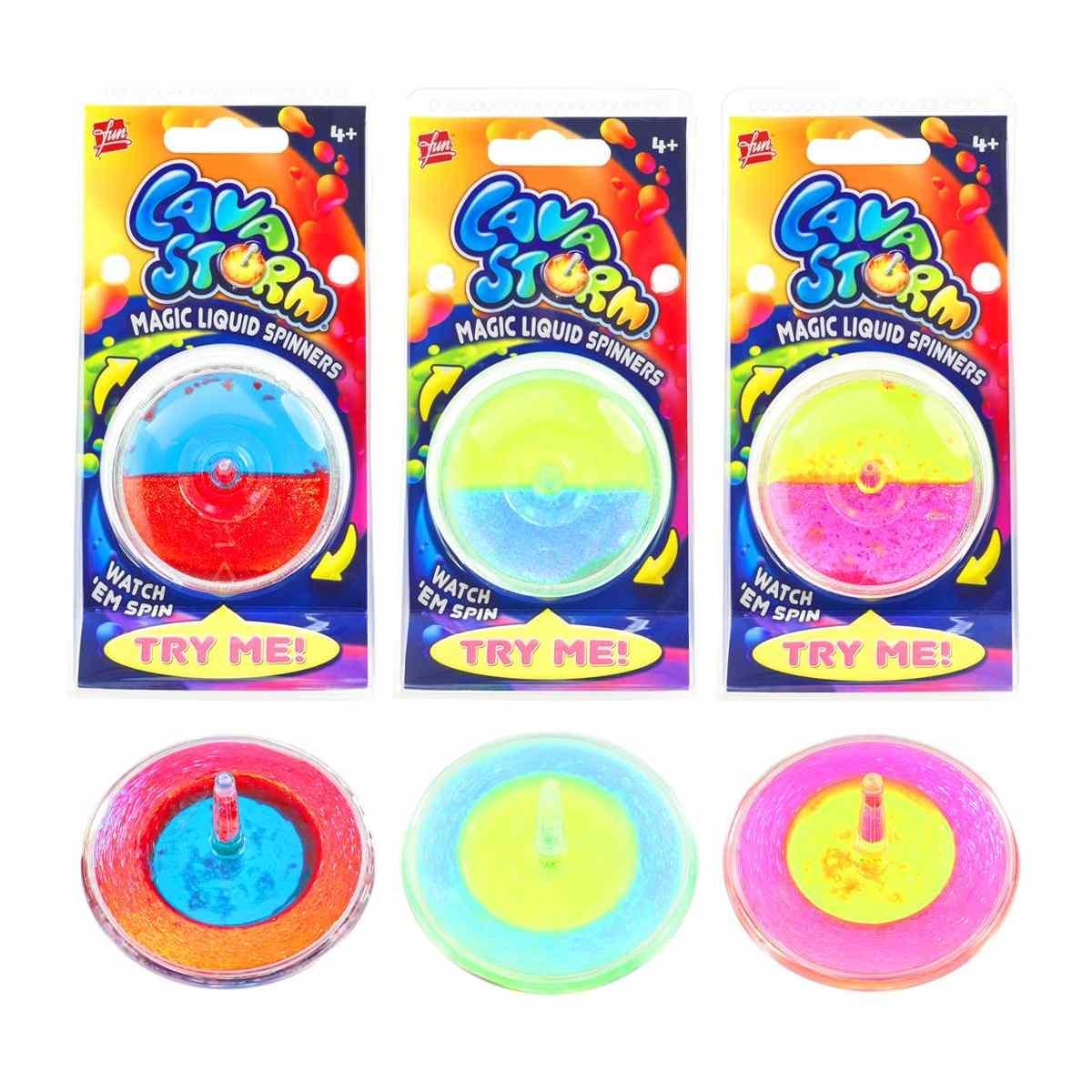 Lavastorm magic liquid spinners