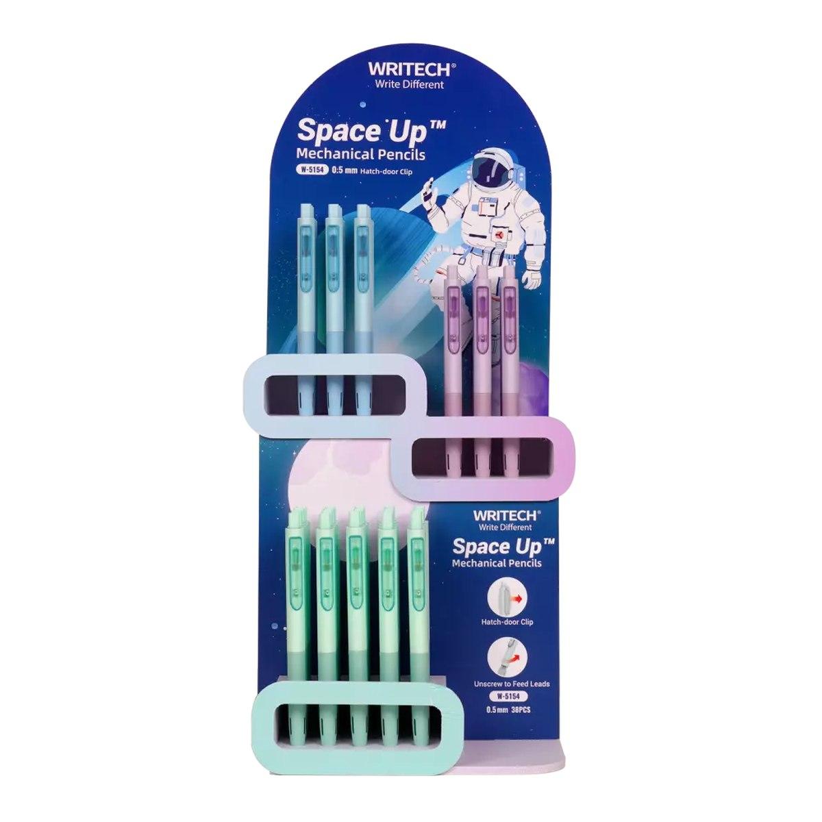 Esp 38 penne writech space up blu viola verde