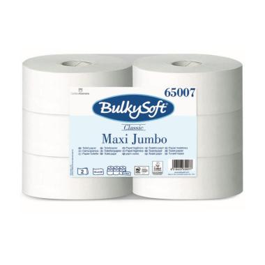 Carta igienica bulky maxi jumbo toilet 2v 6pz