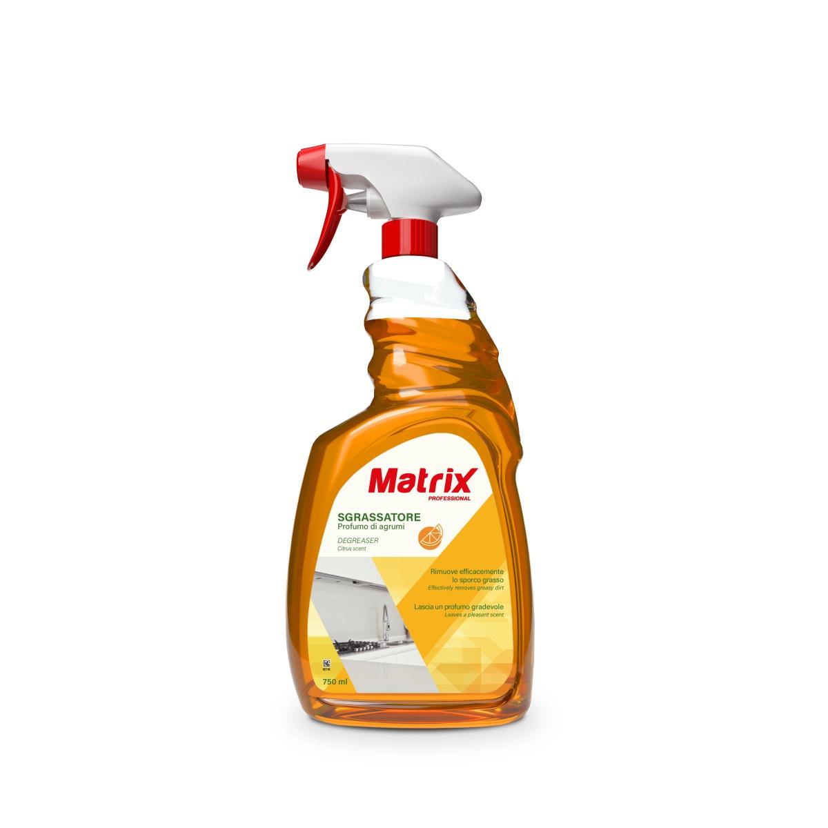Matrix sgrassatore agrumi trigger. 750ml