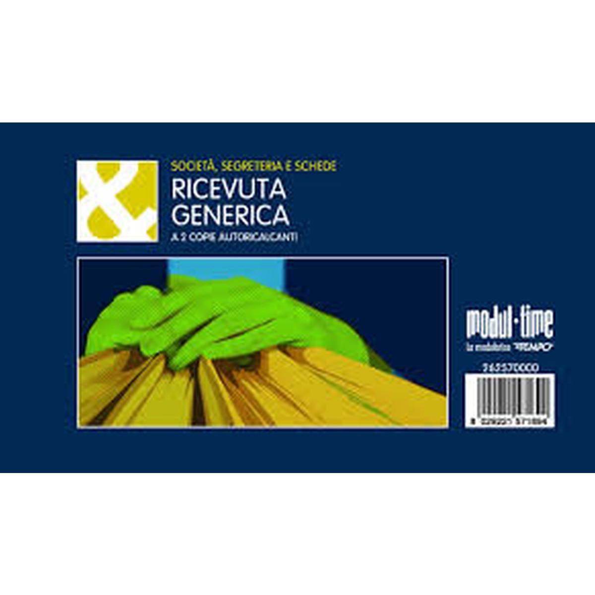 Blocco ricevuta generica 50x2 autoricalcante