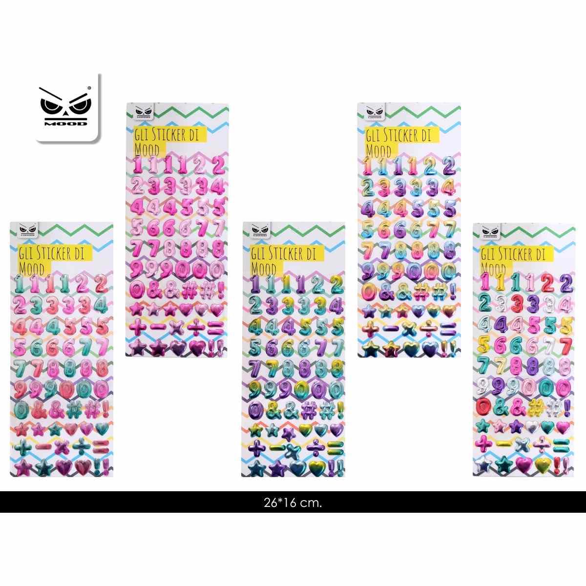 Stickers 26x16 cm (cf48)