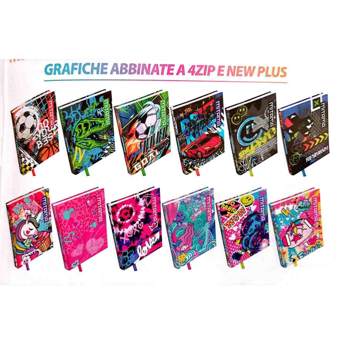 Diario junior grande mix 10 mesi mitama diari / diario junior grande