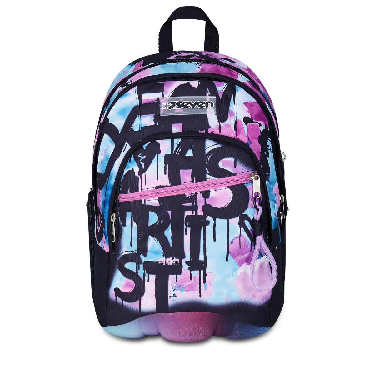 Zaino dual seven quick graffiti girl / zaino dual seven quick graffiti girl