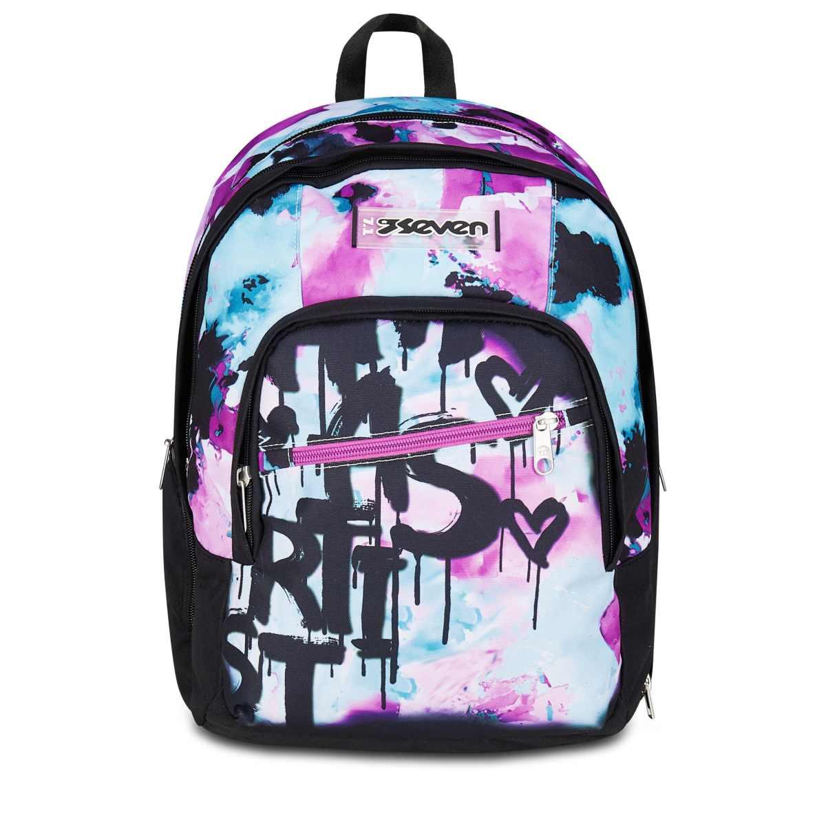 Zaino dual detach seven quick graffiti girl / zaino dual detach seven quick graffiti girl