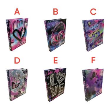 Diario std 12m #r seven datato cartotecnica girl