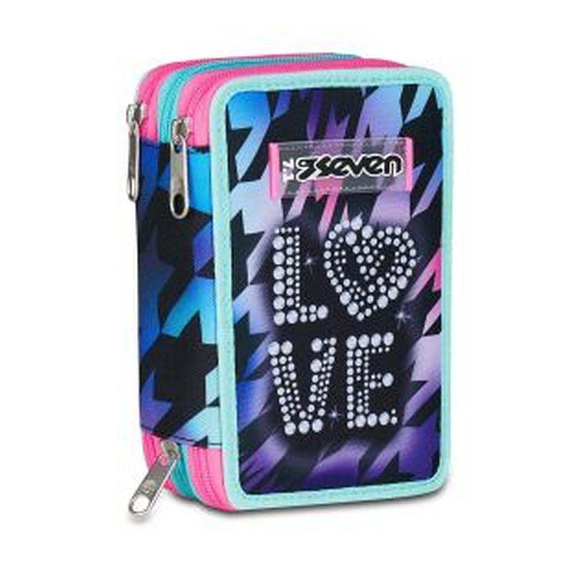 Ast. 3 zip seven glow love