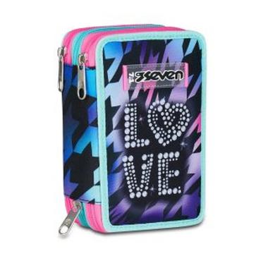 Ast. 3 zip seven glow love