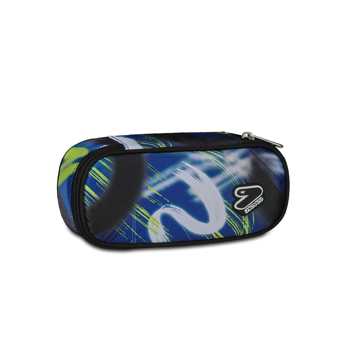 Pencil bag round plus grs seven color mark boy