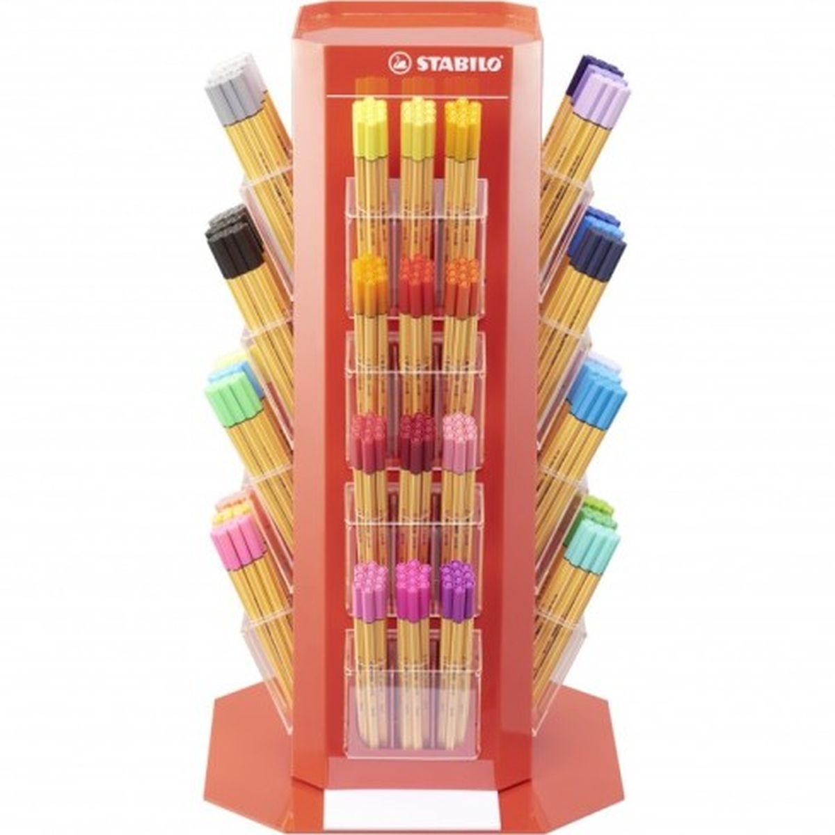 Stabilo esp rotante 480 point 88 in 55 colori