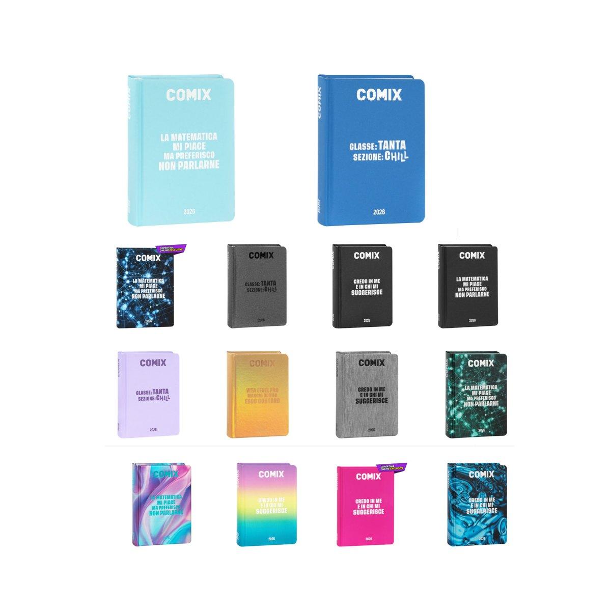 Agenda 16 mesi std comix 25