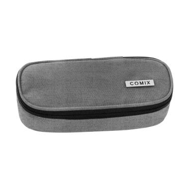 Astuccio ovale org. comix grigio 25