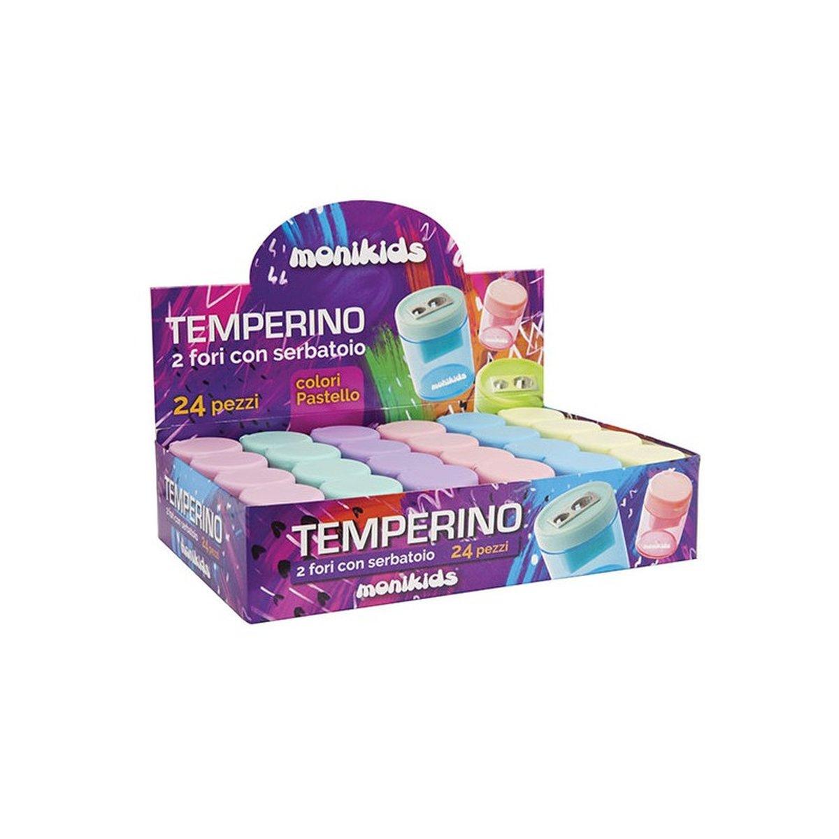 Temperino 2 fori contenitore cf24