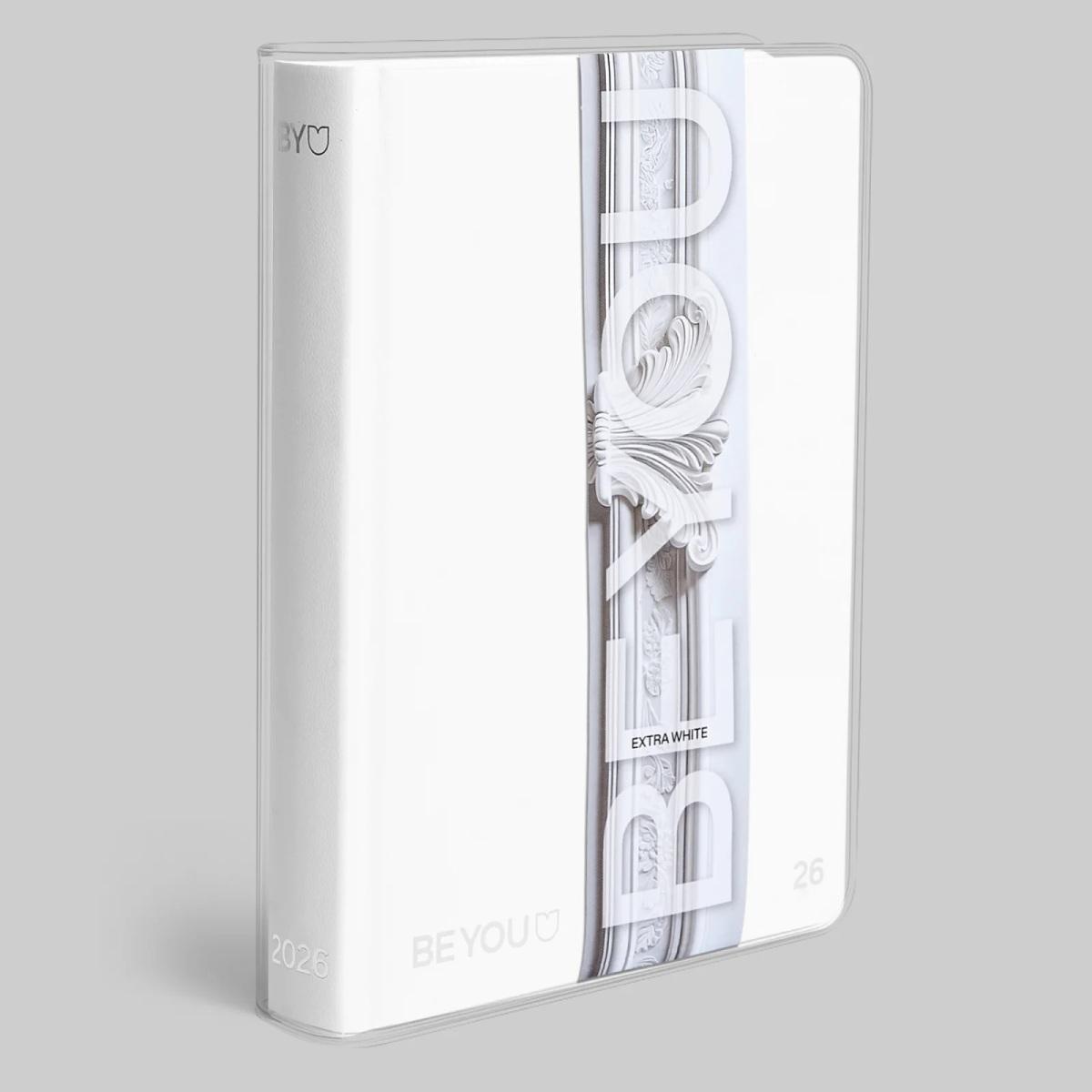Be you 25/26 diario agenda extra white std