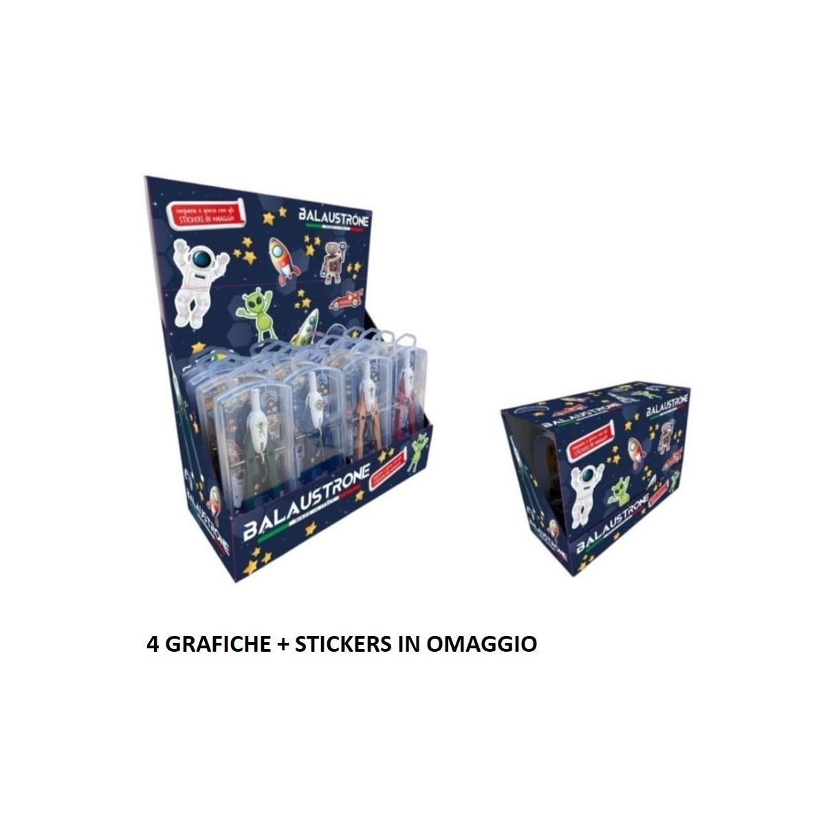 Esp 16 balaustroni fisso space boy + stickers