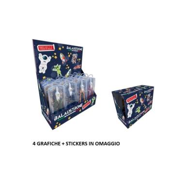 Esp 16 balaustroni fisso space boy + stickers