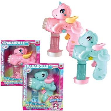 Sparabolle elettrico unicorn