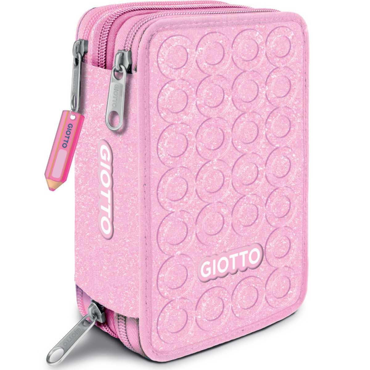 Astuccio giotto 3 zip collez. sniny con stilnovo