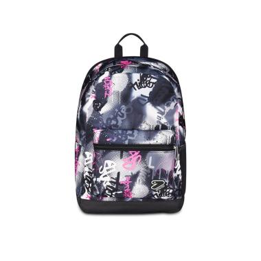 Reversible backpack grs con earphones wireless seven gray sh