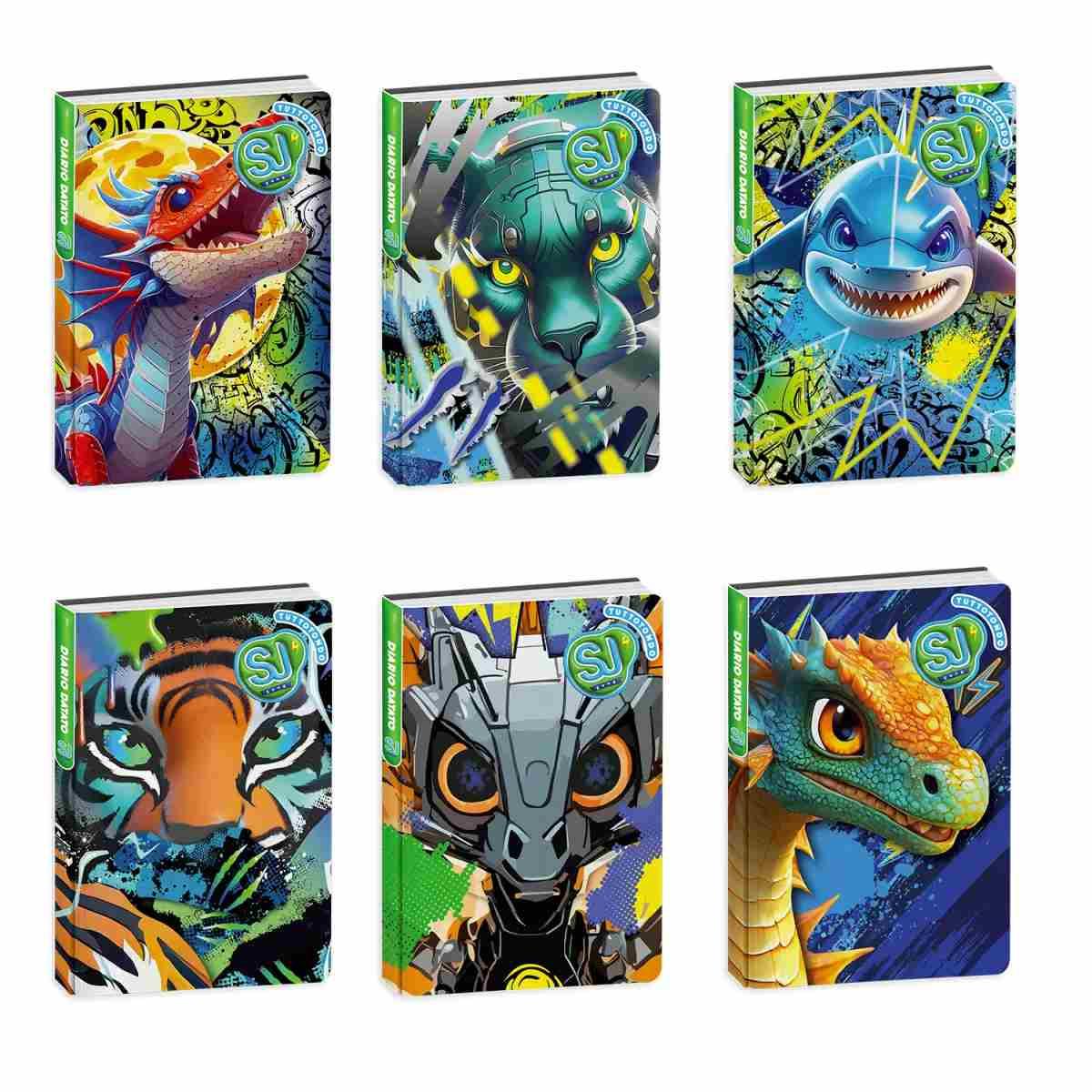 DIARIO AG.10M DAT # SJ GANG CARTOTECNICA\nANIMALI BOY