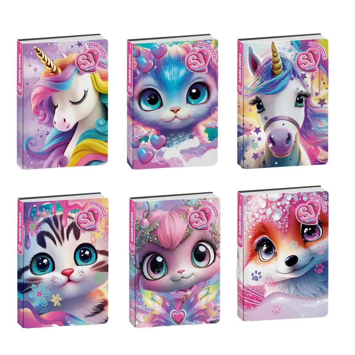 Diario ag.10m dat # sj gang cartotecnica animali girl