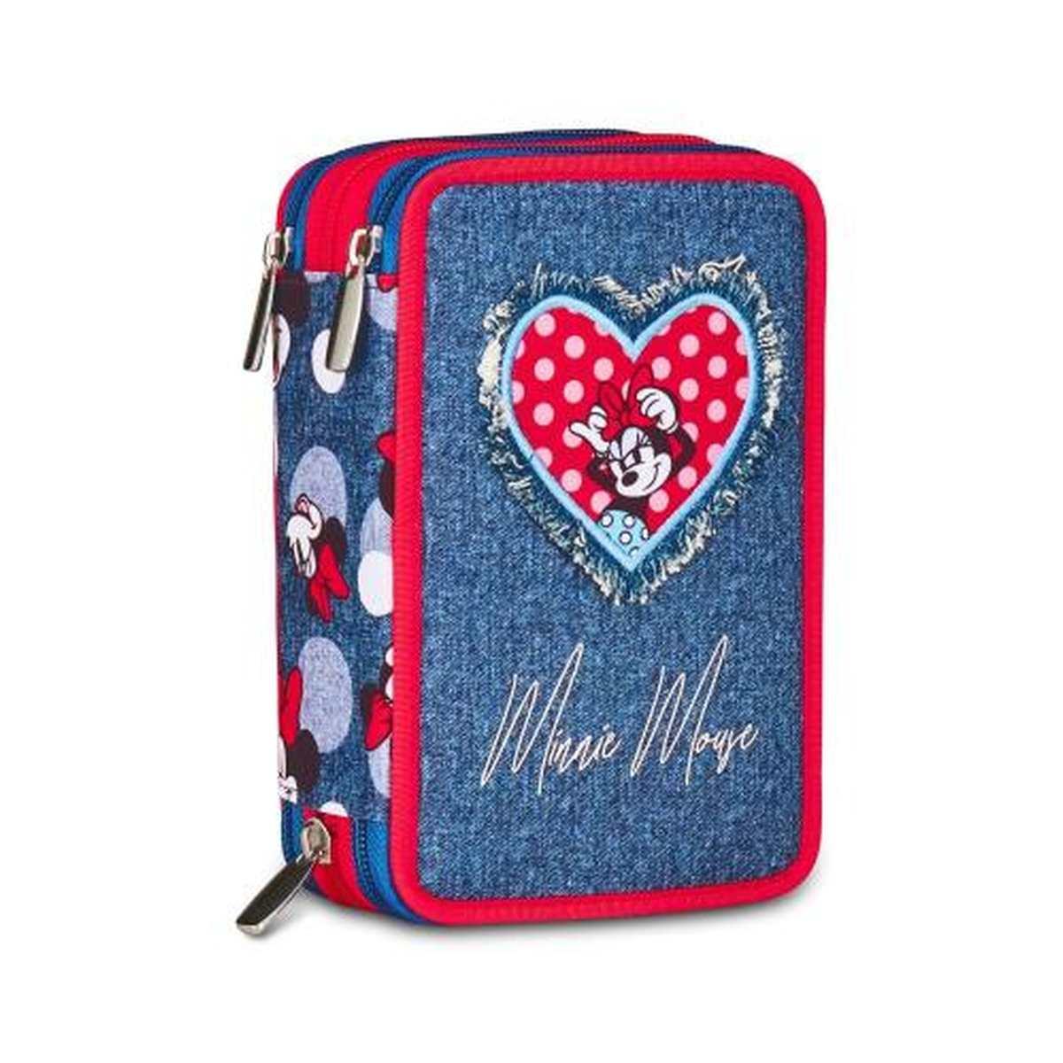 Astuccio .3 zip minnie prettied up