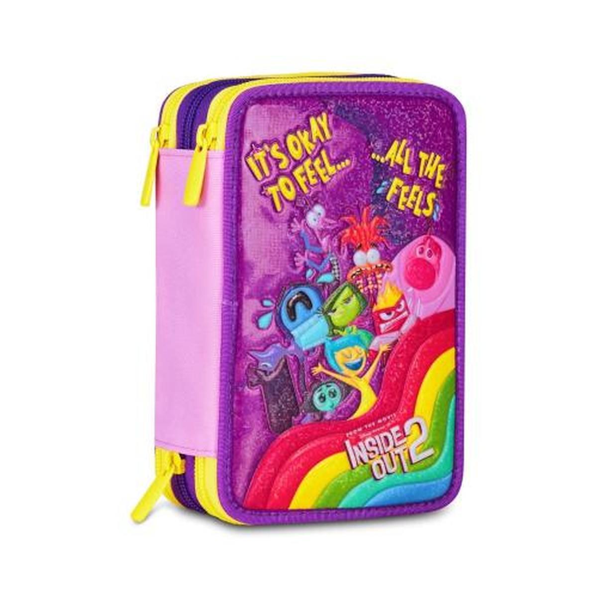 Astuccio 3 zip inside out 2 universal mood