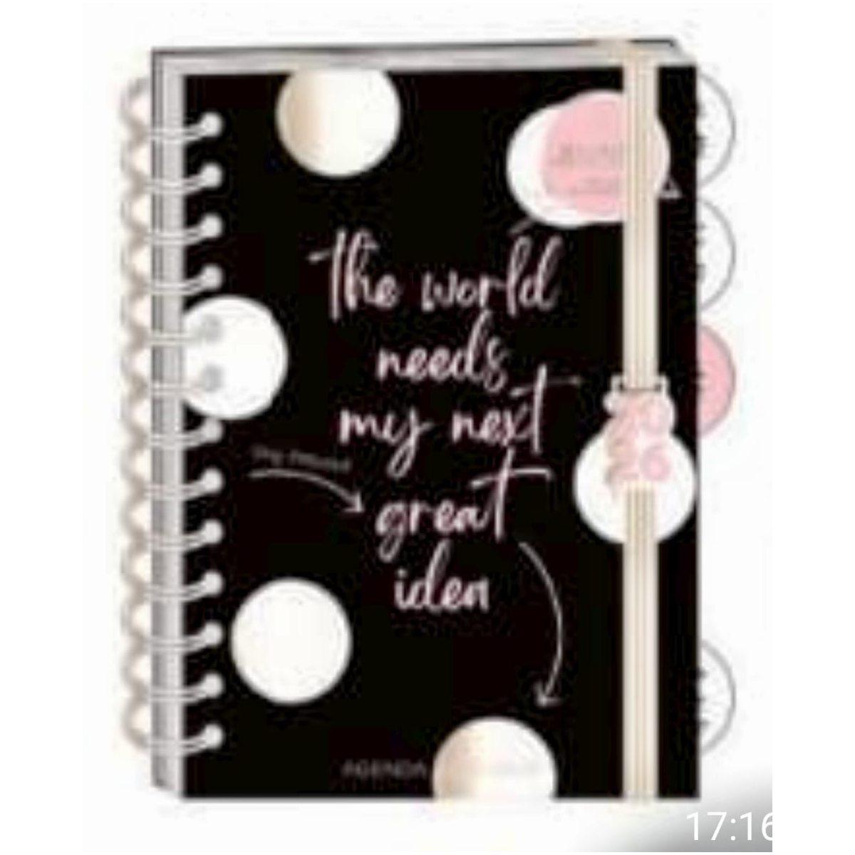 Agenda 18 month spiral wekly 25/26  dots