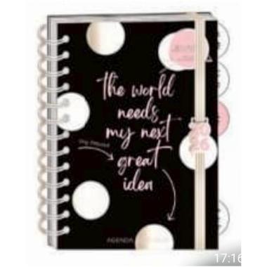 Agenda 18 month spiral wekly 25/26  dots