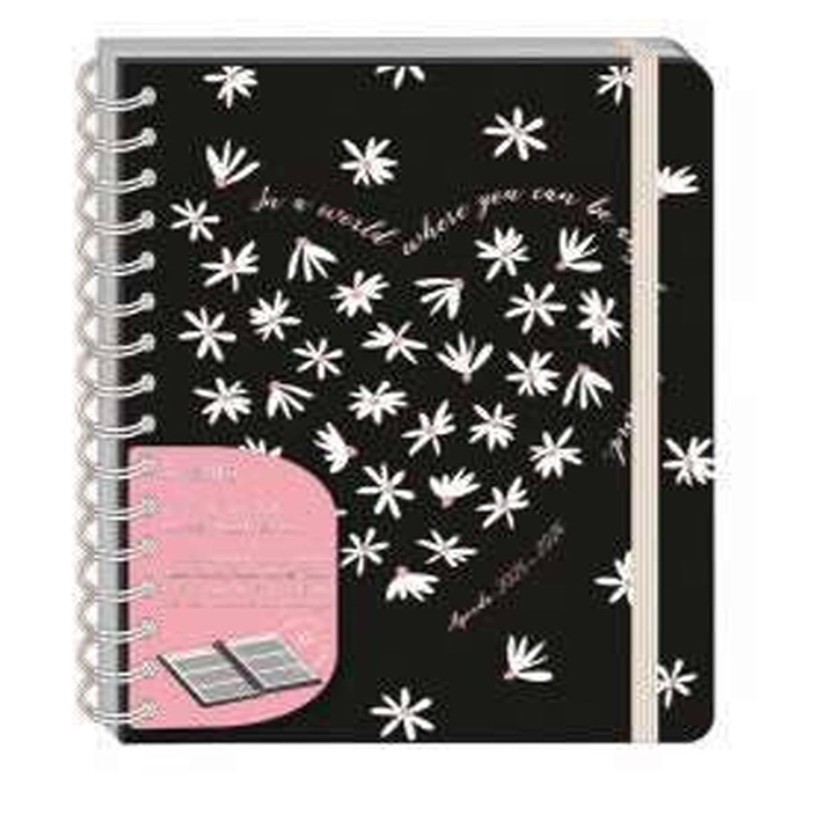 AGENDA CON DIVISORI  \n18 MONTH LARGE SPIRAL WEEKLY AGENDA 25/26 CUORE