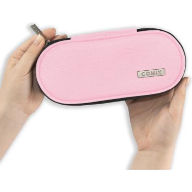 Astuccio ovale lurex rosa comix 25